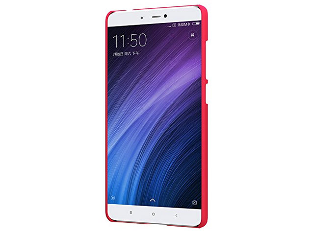 Чехол Nillkin Hard case для Xiaomi Redmi 4 prime (красный, пластиковый)