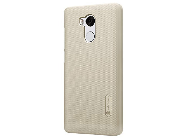 Чехол Nillkin Hard case для Xiaomi Redmi 4 prime (золотистый, пластиковый)