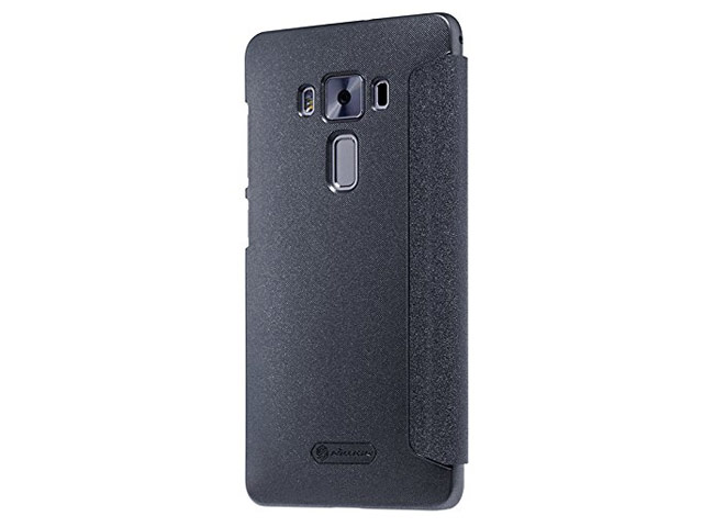 Чехол Nillkin Sparkle Leather Case для Asus Zenfone 3 Deluxe ZS570KL (темно-серый, винилискожа)