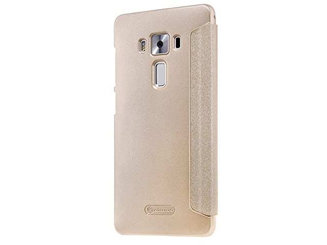 Чехол Nillkin Sparkle Leather Case для Asus Zenfone 3 Deluxe ZS570KL (золотистый, винилискожа)