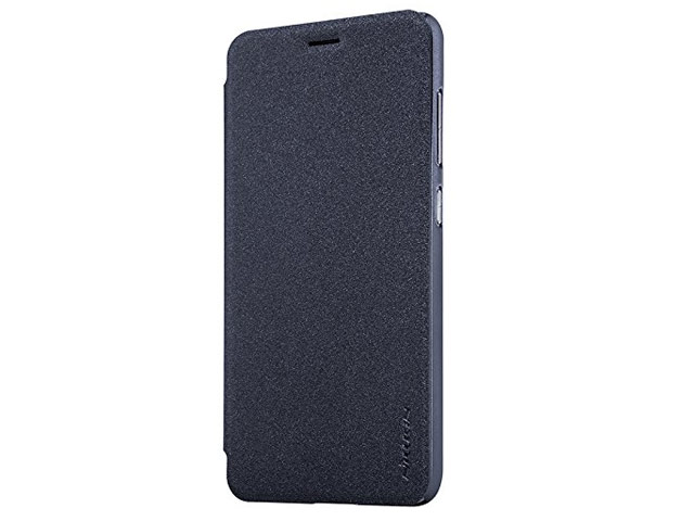 Чехол Nillkin Sparkle Leather Case для Asus Zenfone 3 Max ZC553KL (темно-серый, винилискожа)