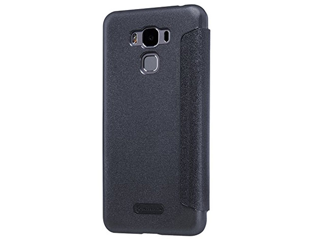 Чехол Nillkin Sparkle Leather Case для Asus Zenfone 3 Max ZC553KL (темно-серый, винилискожа)