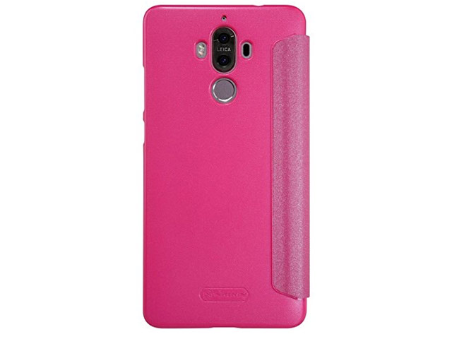 Чехол Nillkin Sparkle Leather Case для Huawei Mate 9 (розовый, винилискожа)