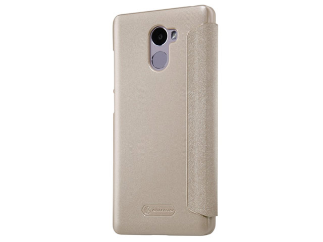 Чехол Nillkin Sparkle Leather Case для Xiaomi Redmi 4 (золотистый, винилискожа)