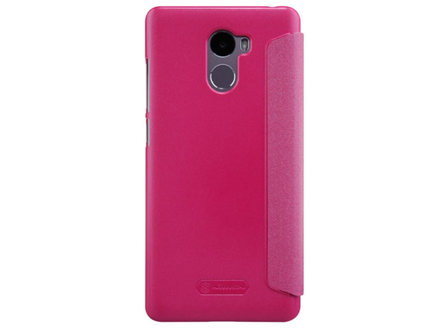 Чехол Nillkin Sparkle Leather Case для Xiaomi Redmi 4 (розовый, винилискожа)