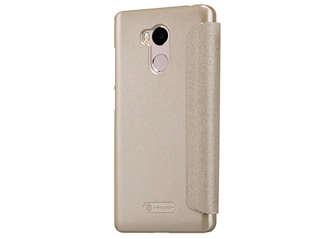 Чехол Nillkin Sparkle Leather Case для Xiaomi Redmi 4 prime (золотистый, винилискожа)