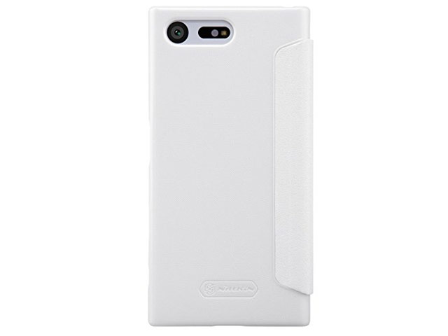 Чехол Nillkin Sparkle Leather Case для Sony Xperia X compact (белый, винилискожа)