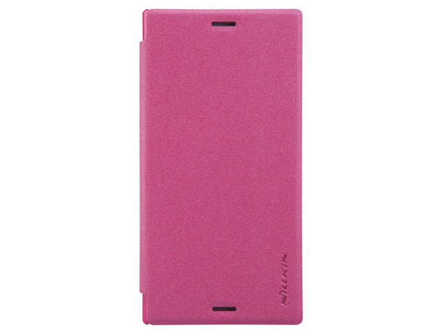 Чехол Nillkin Sparkle Leather Case для Sony Xperia X compact (розовый, винилискожа)