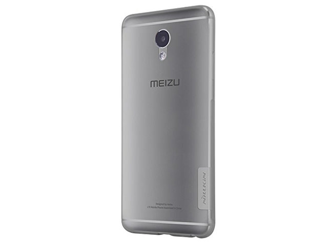 Чехол Nillkin Nature case для Meizu M5 (серый, гелевый)