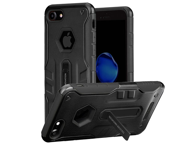 Чехол Nillkin Defender 4 case для Apple iPhone 7 (черный, усиленный)