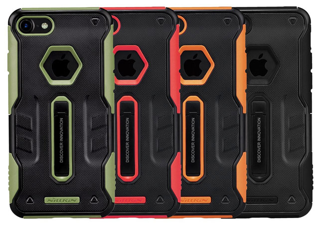 Чехол Nillkin Defender 4 case для Apple iPhone 7 (черный, усиленный)