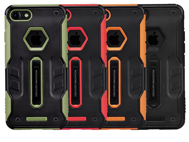 Чехол Nillkin Defender 4 case для Apple iPhone 7 (красный, усиленный)