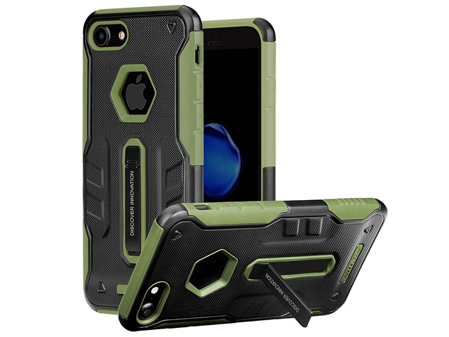 Чехол Nillkin Defender 4 case для Apple iPhone 7 (зеленый, усиленный)