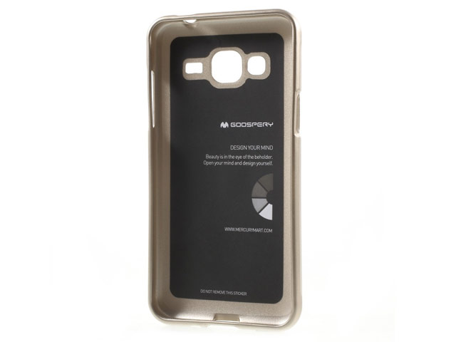 Чехол Mercury Goospery Jelly Case для Samsung Galaxy J3 2016 J320 (черный, гелевый)