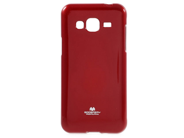 Чехол Mercury Goospery Jelly Case для Samsung Galaxy J3 2016 J320 (красный, гелевый)