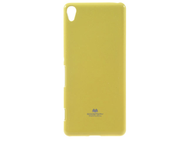 Чехол Mercury Goospery Jelly Case для Sony Xperia XA (желтый, гелевый)