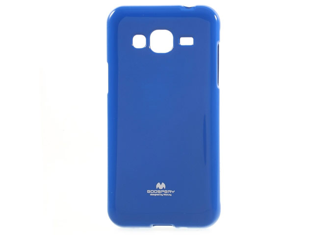 Чехол Mercury Goospery Jelly Case для Samsung Galaxy J3 2016 J320 (синий, гелевый)