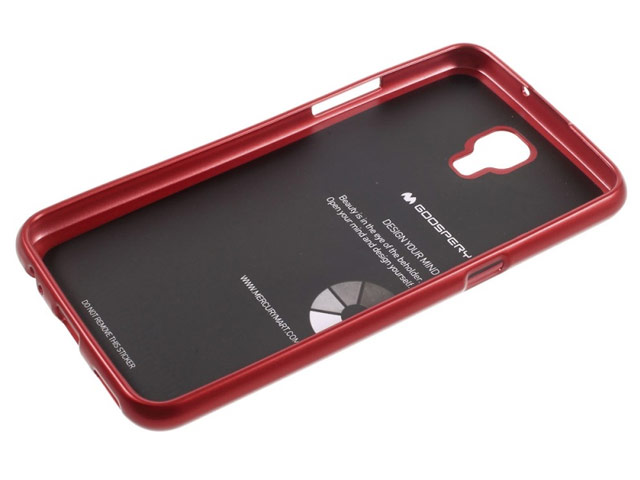 Чехол Mercury Goospery Jelly Case для LG X view (красный, гелевый)