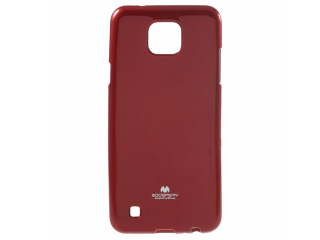 Чехол Mercury Goospery Jelly Case для LG X cam (красный, гелевый)