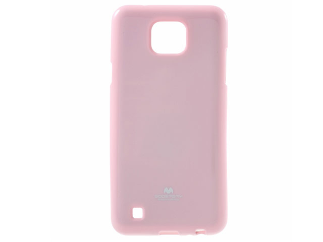 Чехол Mercury Goospery Jelly Case для LG X cam (розовый, гелевый)