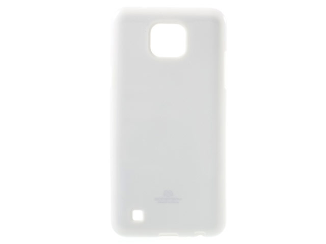 Чехол Mercury Goospery Jelly Case для LG X cam (белый, гелевый)
