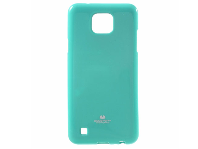 Чехол Mercury Goospery Jelly Case для LG X cam (бирюзовый, гелевый)