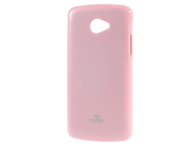 Чехол Mercury Goospery Jelly Case для LG K5 (розовый, гелевый)