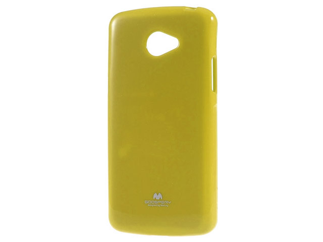 Чехол Mercury Goospery Jelly Case для LG K5 (желтый, гелевый)