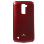 Чехол Mercury Goospery Jelly Case для LG K10 (красный, гелевый)