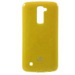 Чехол Mercury Goospery Jelly Case для LG K10 (желтый, гелевый)