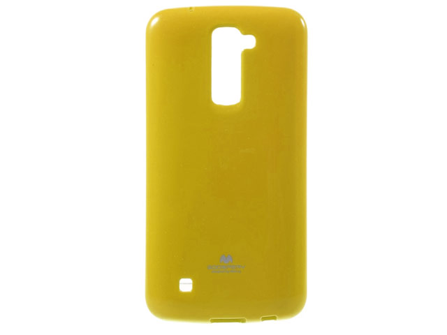 Чехол Mercury Goospery Jelly Case для LG K10 (желтый, гелевый)