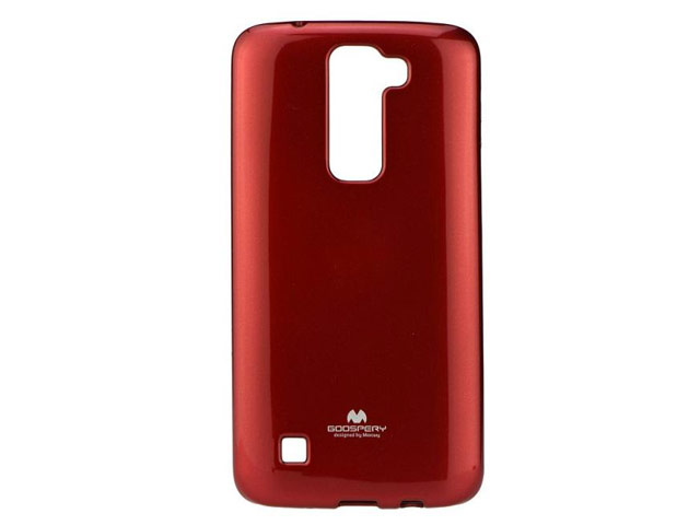 Чехол Mercury Goospery Jelly Case для LG K7 (красный, гелевый)