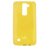 Чехол Mercury Goospery Jelly Case для LG K7 (желтый, гелевый)