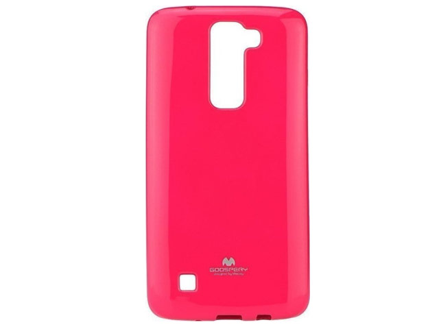 Чехол Mercury Goospery Jelly Case для LG K7 (малиновый, гелевый)