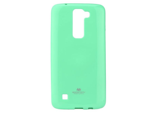 Чехол Mercury Goospery Jelly Case для LG K7 (бирюзовый, гелевый)