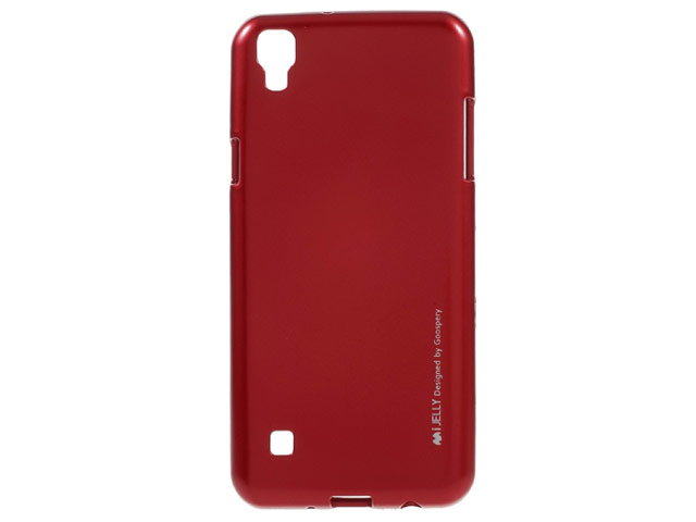 Чехол Mercury Goospery Jelly Case для LG X style (красный, гелевый)