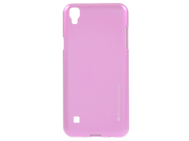 Чехол Mercury Goospery Jelly Case для LG X style (розовый, гелевый)