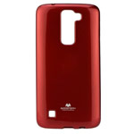 Чехол Mercury Goospery Jelly Case для LG K8 (красный, гелевый)