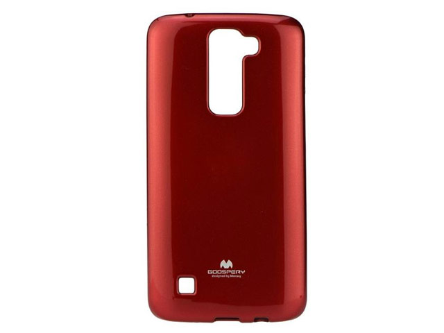 Чехол Mercury Goospery Jelly Case для LG K8 (красный, гелевый)