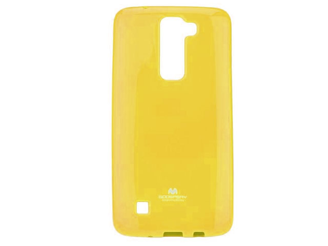 Чехол Mercury Goospery Jelly Case для LG K8 (желтый, гелевый)
