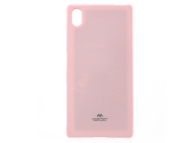 Чехол Mercury Goospery Jelly Case для Sony Xperia Z5 (розовый, гелевый)