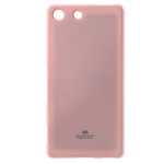 Чехол Mercury Goospery Jelly Case для Sony Xperia M5 (розовый, гелевый)