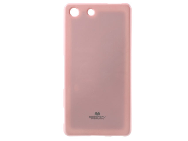 Чехол Mercury Goospery Jelly Case для Sony Xperia M5 (розовый, гелевый)