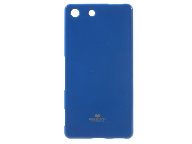 Чехол Mercury Goospery Jelly Case для Sony Xperia M5 (синий, гелевый)