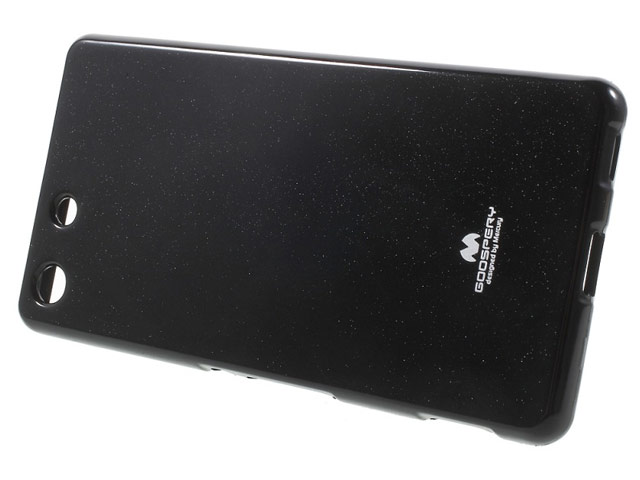 Чехол Mercury Goospery Jelly Case для Sony Xperia M5 (синий, гелевый)