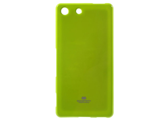 Чехол Mercury Goospery Jelly Case для Sony Xperia M5 (зеленый, гелевый)