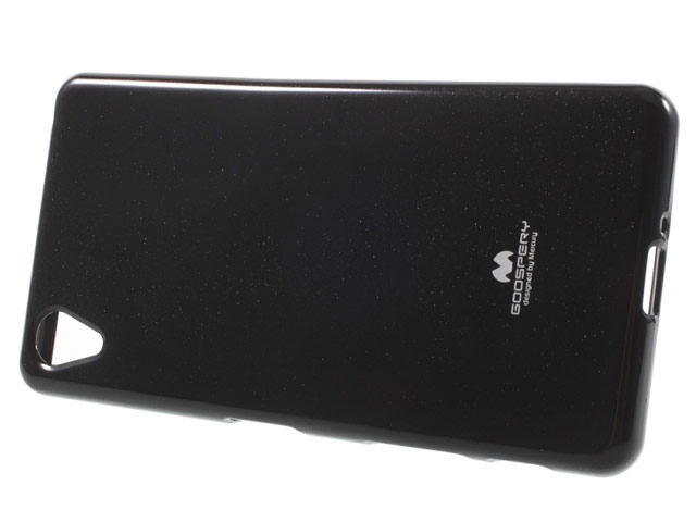 Чехол Mercury Goospery Jelly Case для Sony Xperia X (золотистый, гелевый)