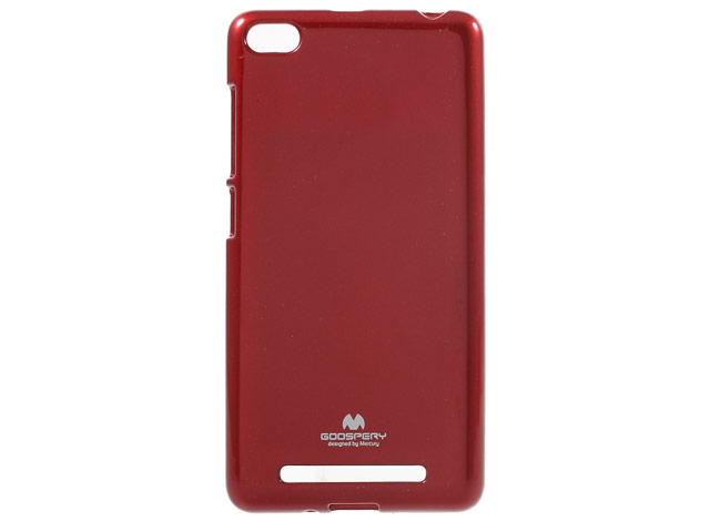Чехол Mercury Goospery Jelly Case для Xiaomi Redmi 3 (красный, гелевый)