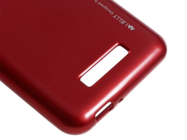 Чехол Mercury Goospery Jelly Case для Asus Zenfone 3 Max ZC520TL (красный, гелевый)