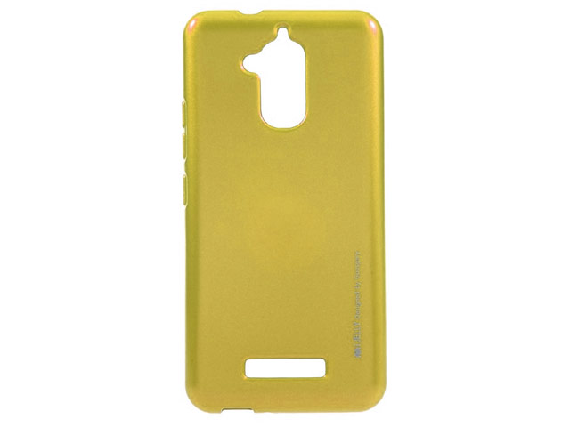Чехол Mercury Goospery Jelly Case для Asus Zenfone 3 Max ZC520TL (желтый, гелевый)